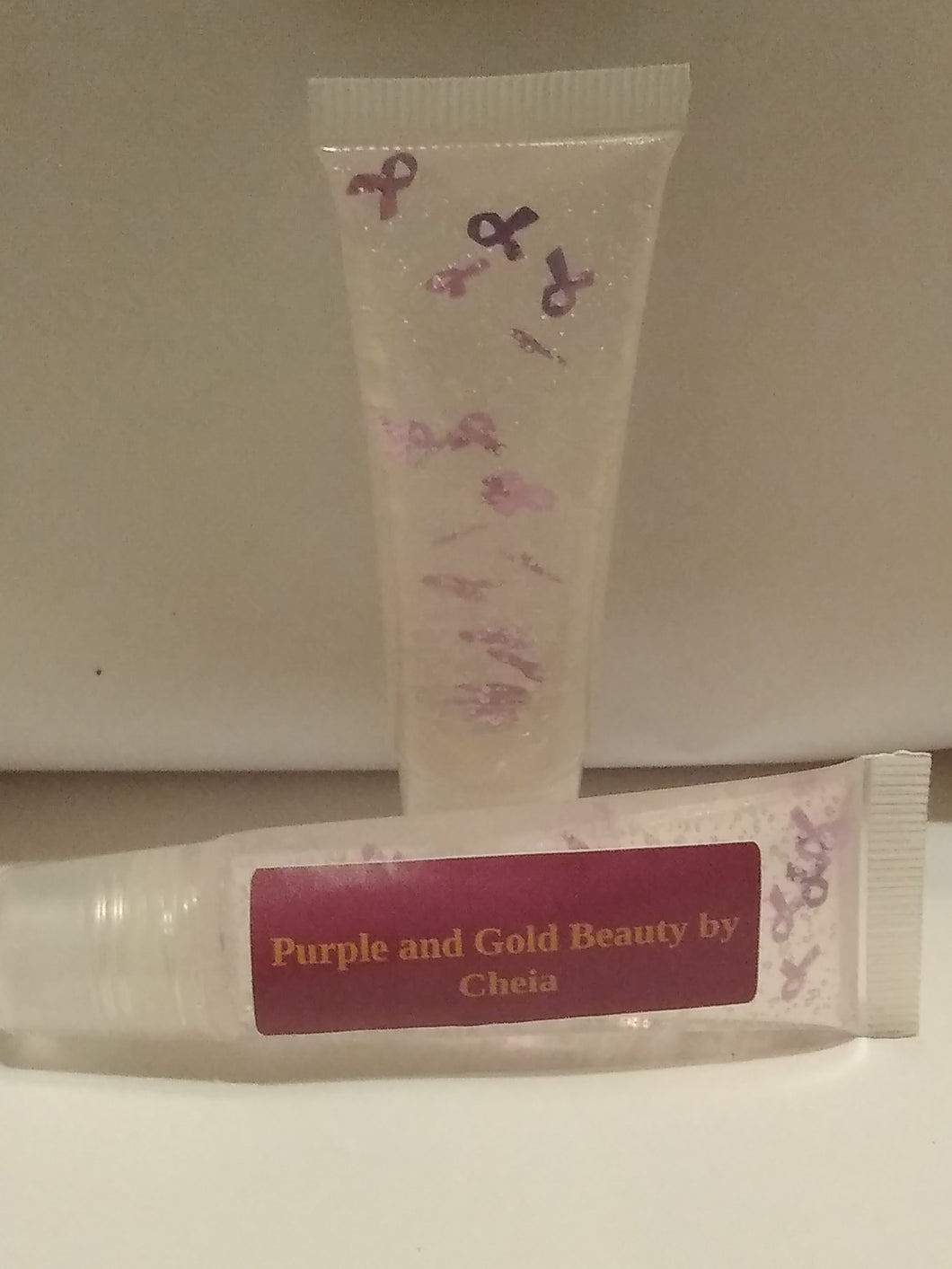 Purple Breast Cancer Lip Gloss